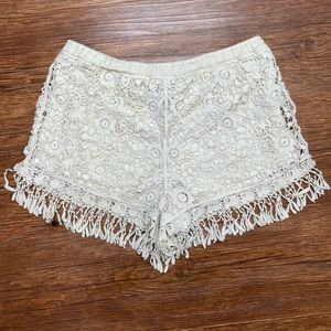 Forever21 Crochet Shorts